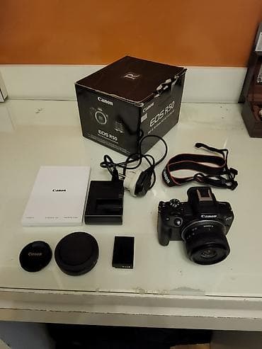 disk oxuyucu: Canon EOS R50 (RF-S 18-45mm f/4.5-6.3 IS STM Kit) Məhsul təsviri: - — 7