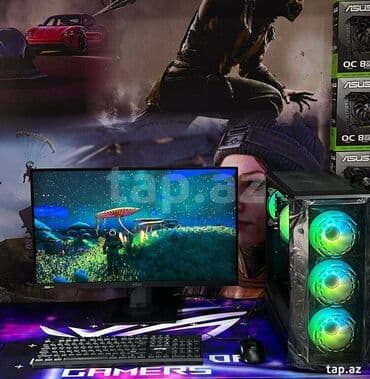 Monitorlar: Masaustu komputer. Sizler ucun munsaib qiymete muasir oyunlari oynuya — 1