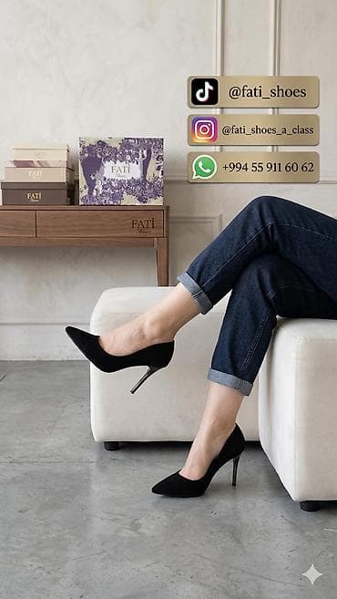 Туфли: Qadın klassik tufli – FATI Shoes - Model: nazik, metal dabanlı — 1