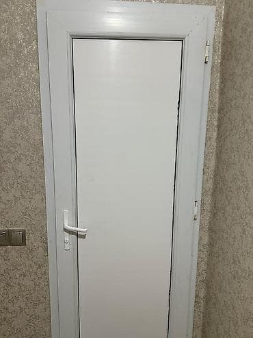 qapi ustu: Для ванной Б/у Пластиковая дверь 75х200 см С рамой, Самовывоз — 2
