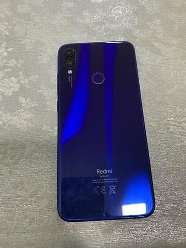 redmi 8 pro: Redmi Note 7, 64 GB, rəng - Mavi, Barmaq izi — 2