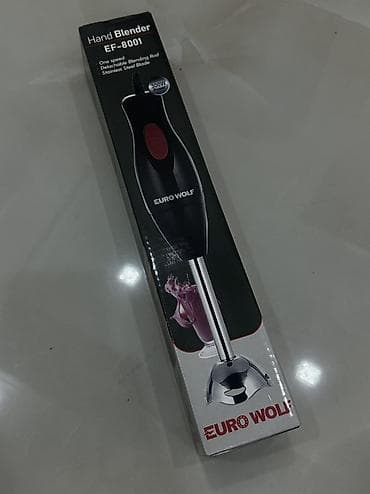 EURO WOLF EF-8001 əl blenderi Xüsusiyyətlər: -yenidir - Güc: 300W - 1