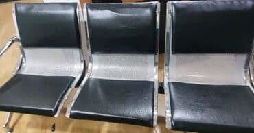 купить офисный стул бу: 3 lü kreslo 5 dəst var əlimdə təmiz səliqlidir — 2