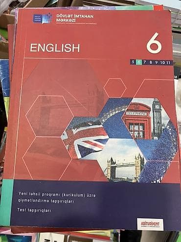 TQDK/DİM “Abituriyent” nəşrlərindən məktəbli test toplusu dəsti