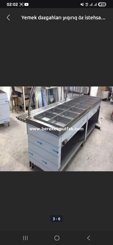 restoran avadanliq: Restoranlar, otellər və yeməkxanalarda istifadə üçün nəzərdə tutulmuş — 4