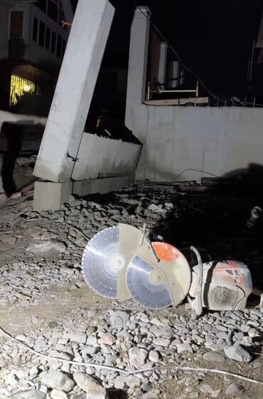 ikinci əl seyf qapi: Beton kesen beton deşen beton kesimi beton deşimi betonlarin kesilmesi — 1