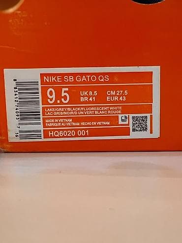 кроссовки nike: Nike SB Gato QS 43 rozmer almışam molomerkadır 41-42 rozmer üçün — 4