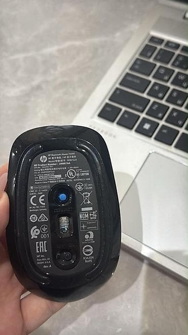 hp notebook 450 g7: HP noutbuk – gümüşü alüminium gövdə, nazik və yüngül dizayn — 9