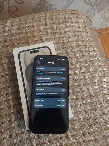 iphone 12 dubay varianti: IPhone 15, 128 ГБ, Черный, Face ID — 10