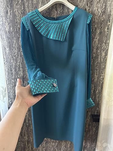 Жилеты, безрукавки: Вечернее платье, Макси, S, M — 10