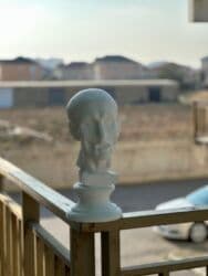 idmançı oğlan şəkilləri: Fiqur, Gips, rəng - Ağ — 6