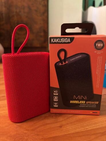 edifier dinamik: Новый Air Music Колонка, Тип - Bluetooth, цвет - Красный — 1
