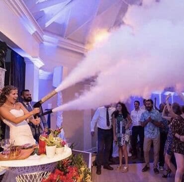 07 şəkilləri çəkmək: Co2 DJ jet gun əl tüstü aparatı — 3