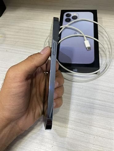 iphone 11 pro adapter: IPhone 13 Pro Max, 256 GB, Sierra Blue, Simsiz şarj, Face ID — 2