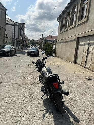 eylec diski: Moped/motosiklet – qara rəng, şəhər və gündəlik sürüş üçün kompakt — 4