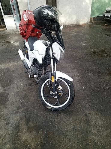 eylec diski: Mototəslimat üçün hazır motosiklet dəsti - Ağ rəngli şəhər — 4
