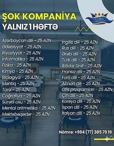 azer rus tercume: Repetitor, Coğrafiya, Abituriyent hazırlığı — 2