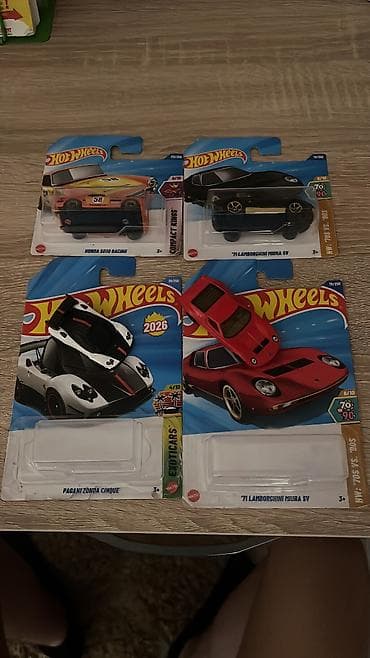 Hot Wheels kolleksiya dəsti – 4 ədəd model maşın - Honda S800 Racing — 1
