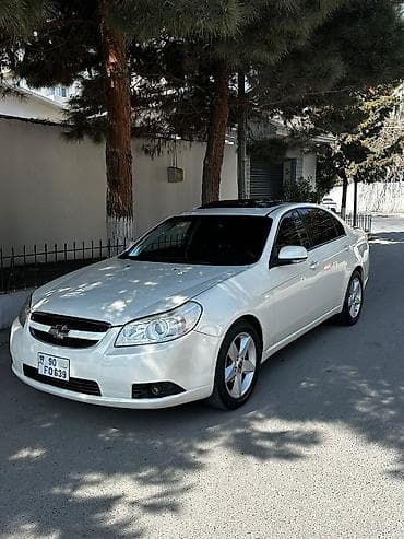 aftamabilər: Chevrolet Epica sedan – ağ rəng, 1.8/2.0 benzinli xəttin klassik — 2