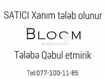 Anbar: Satış məsləhətçisi tələb olunur, Yalnız qadınlar üçün — 1