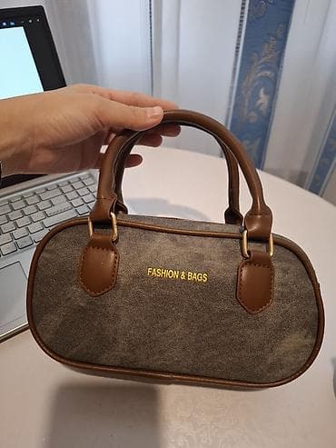 tuk token krem: Mini qadın əl çantası - Forma: oval siluet, kompakt ölçü – gündəlik — 4