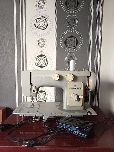 maşinkalar: Tikiş maşını Chayka, İşlənmiş,Elektromexaniki, 2 saplı Ödənişli çatdırılma — 2