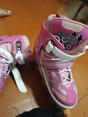 Uşaq üçün tənzimlənən inline konkis dəsti - Model: IN LINE SKATE — 2