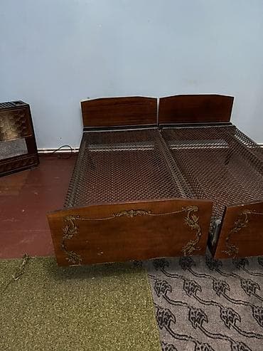 usaq yataq otagi: Təknəfərlik çarpayı, Dolab — 1