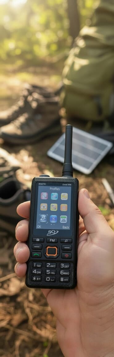 İki funksiyalı cihaz – mobil telefon və əl radiostansiya