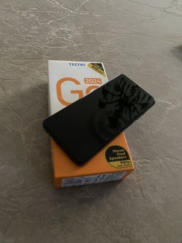 tekno spark: Tecno Spark Go 2024, 128 GB, rəng - Qara, Barmaq izi — 2