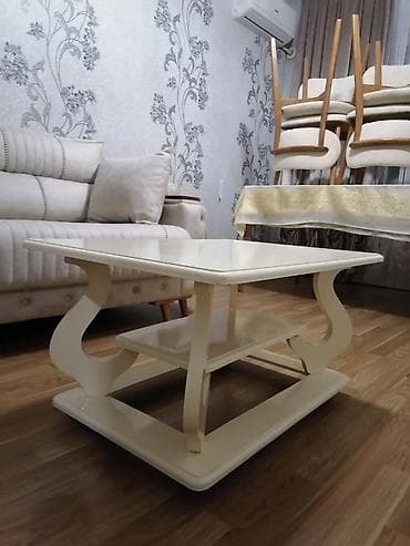 bar stolu satilir: Düz masa, Açılmayan, Təkərsiz, Parlaq laminat, Zəmanətsiz — 1