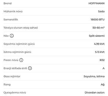 Kondisionerlər: Təzə alınıb 1 ay işlənib — 2