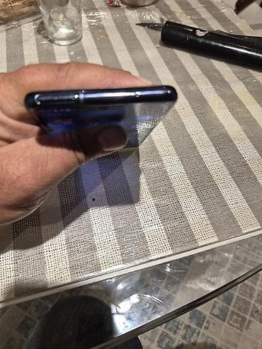 redmi note 9 optimal: Samsung rəng - Mavi, Barmaq izi — 3