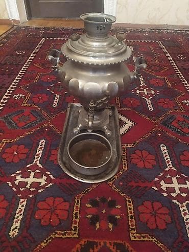 Antik samovar – N. I. Batashev istehsalı (Tula) vatsapda Yazin Real