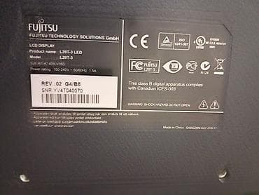 komputerlər islenmis: Fujitsu L20T-3 LED monitör + RGB klaviatura və oyun siçanı dəsti - — 4
