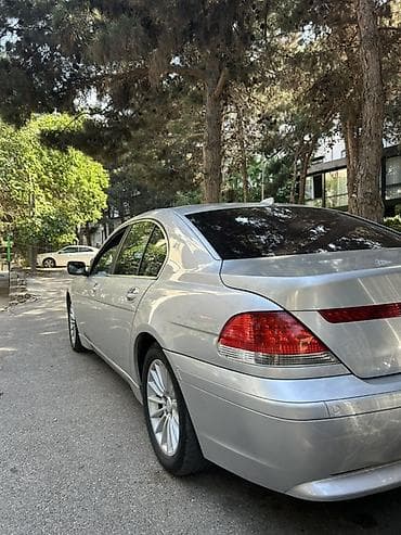 masin suseleri: BMW 7 series: 3.6 l | 2002 il Sedan — 3