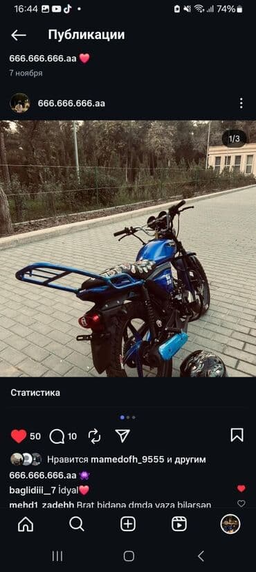 moped qiymətləri: Tufan - M50, 50 sm3, 2024 il — 1
