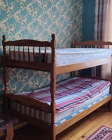 mini drel satilir: Oğlan və qız üçün, İşlənmiş, Çarpayı, Matras ilə, Siyirməsiz, Taxta — 2