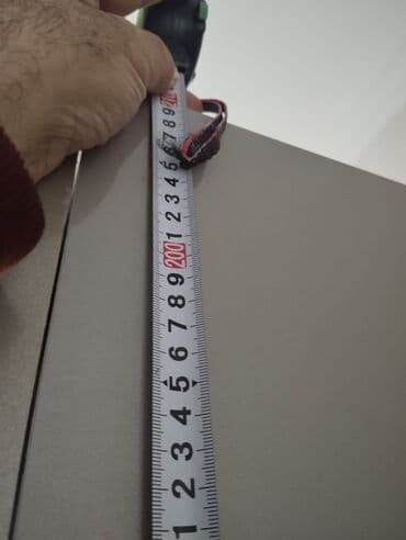 Qida məhsulları: İşlənmiş, Açılan, 2 qapılı Düz dolab, Qarderob, paltar dolabı — 7