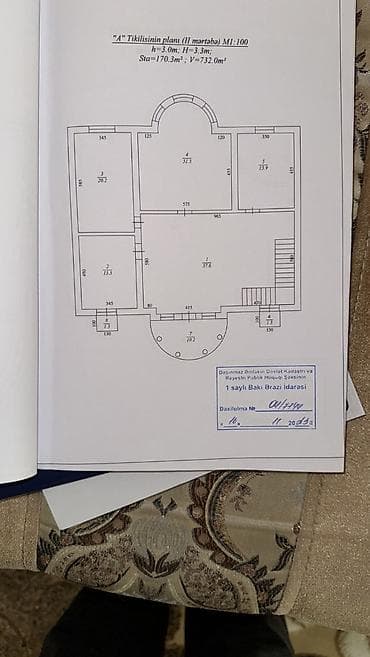 uzun muddetli kiraye ev: 5 otaqlı, 430 kv. m, Kredit var, Orta təmir — 9