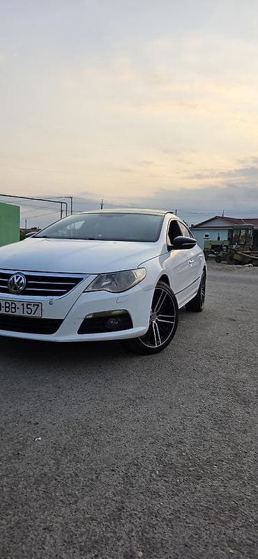 Продажа авто: Volkswagen Passat CC, ağ rəng, kupeli-sedan gövdə. - Qara panoramik — 5