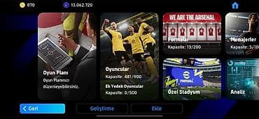 EFootball hesabı.edirim olcaq Hesabda güclü və geniş oyunçu heyəti — 4