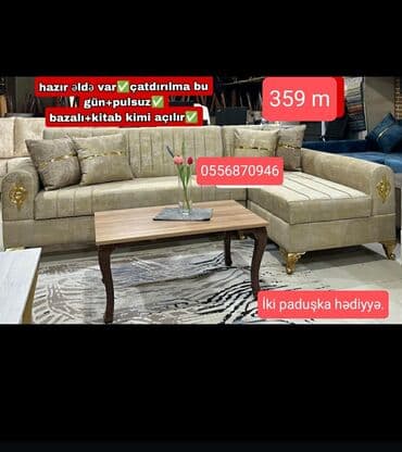 mətbəx ucun divan: Künc divan, Yeni, Açılan, Bazalı, Parça, Pulsuz çatdırılma — 30