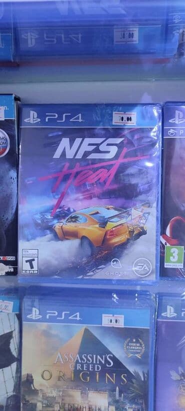playstation mağaza: Need for speed heat Oyun diski, az işlənib. 🎮Playstation 3-4-5 — 1