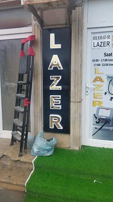 Paltar tikişi: Reklam işləri ucuz və keyfiyyətli.vinil baner.işiqlı və işiqsız hərif — 9