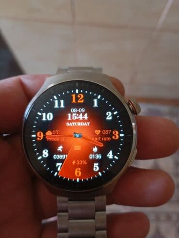 idman ayaqqabı: Smart saat, Sensor ekran, rəng - Gümüşü — 4