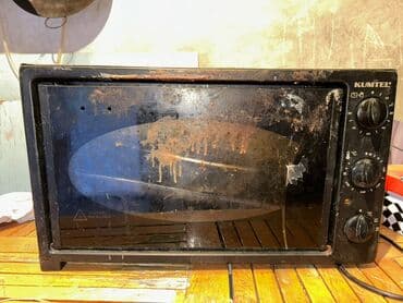 işlenmiş sobalar: Duxovka Kumtel, Elektrik, rəng - Qara, Ayrıca dayanan, İşlənmiş — 1