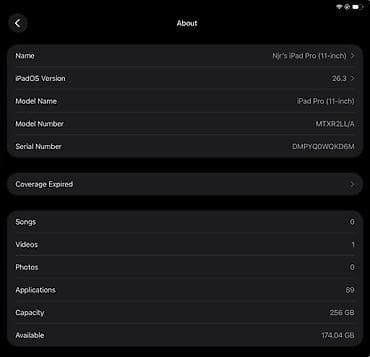 İşlənmiş Apple iPad Pro 11 (2018), 11", 256 GB, Ünvandan götürmə, Ödənişli çatdırılma — 6