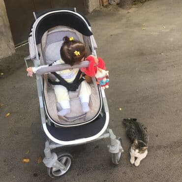 quatro mini uşaq arabaları: Klassik gəzinti arabası, İşlənmiş, Yaş: 6-12 ay, Ünvandan götürmə — 2