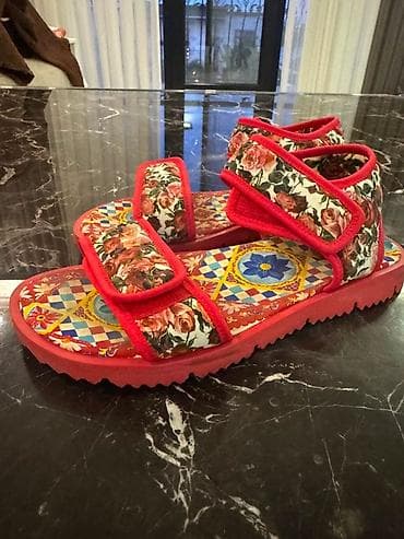 Uşaq sandalı – Dolce & Gabbana - Model: uşaq üçün ikizolaqlı — 3